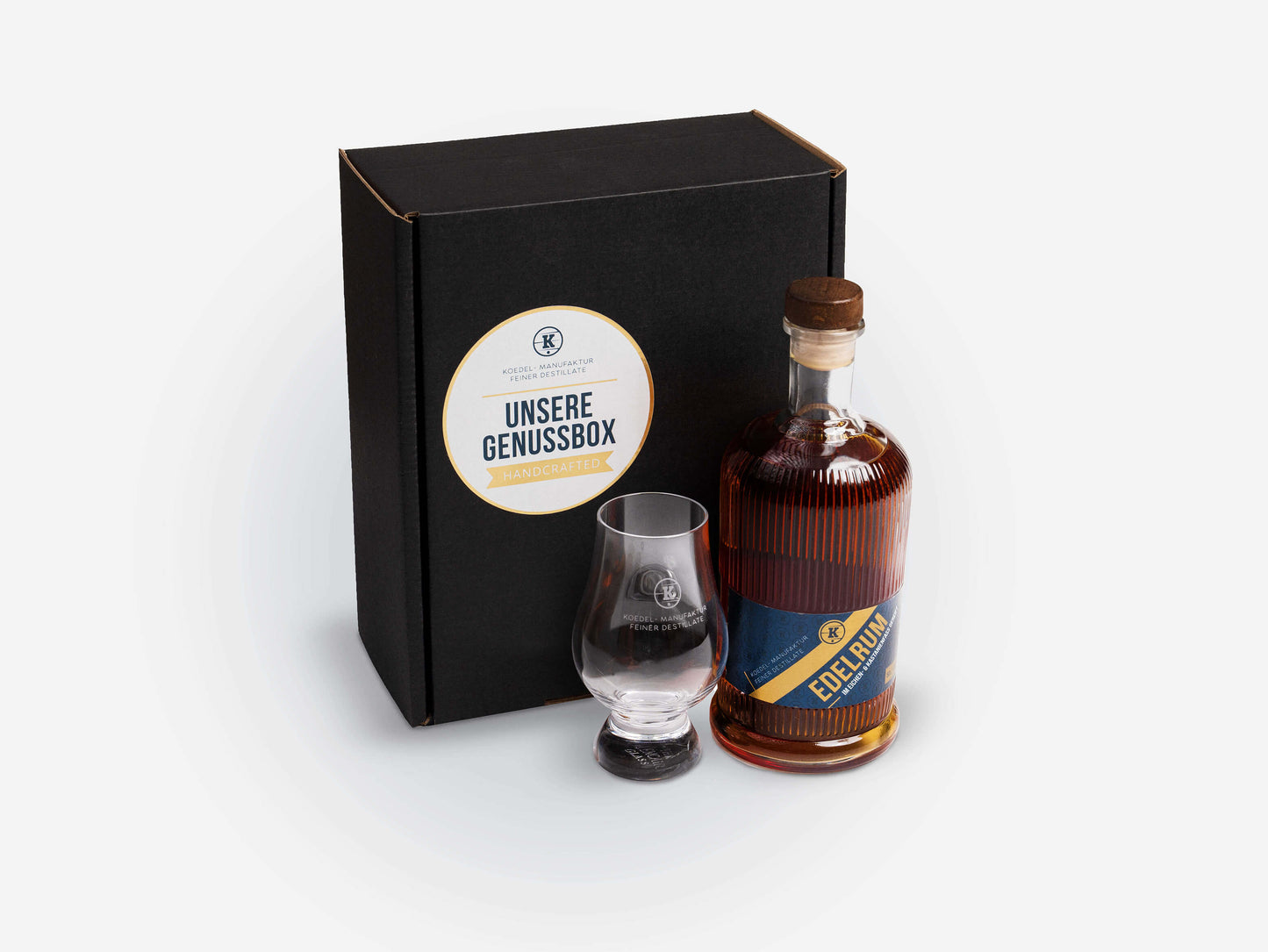 Geschenkset Edelrum & Tumbler