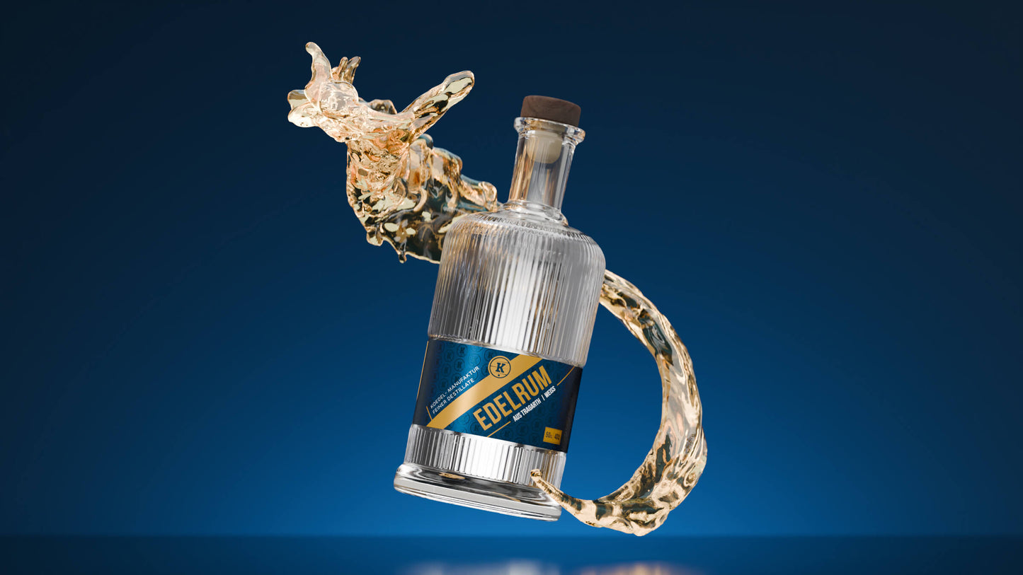Tragarther weißer Rum