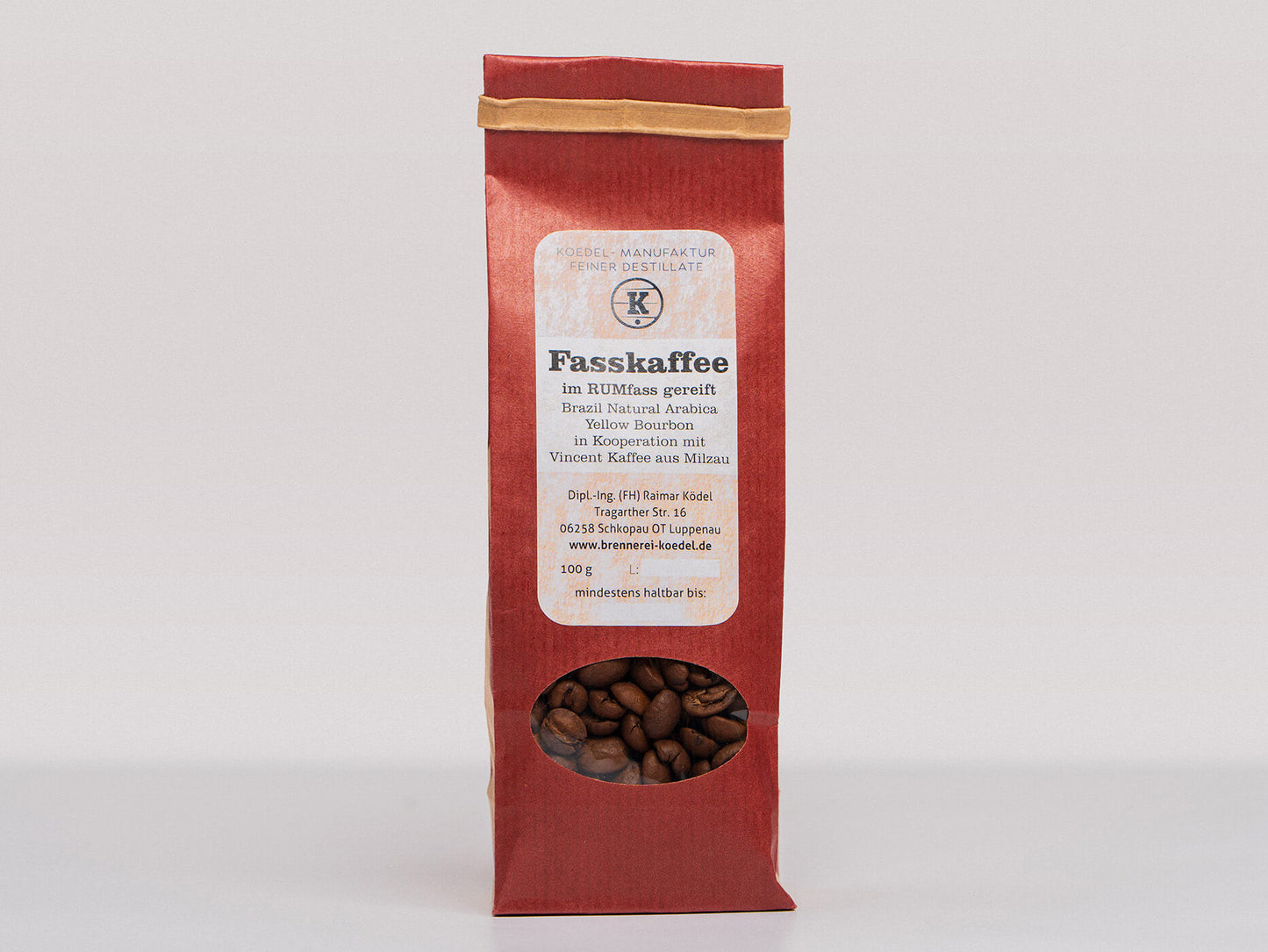 Edelrum-Genussbox mit Kaffee & Trüffelpralinen