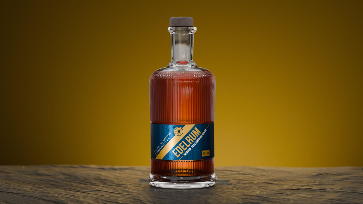 Tragarther Rum im Eichen- & Kastanienfass gereift